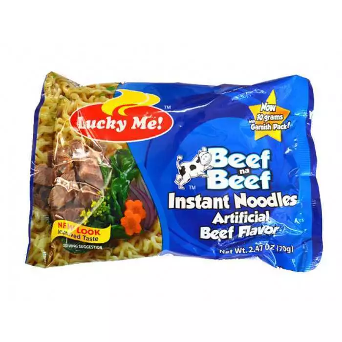 LUCKY ME BEEF NOODLES