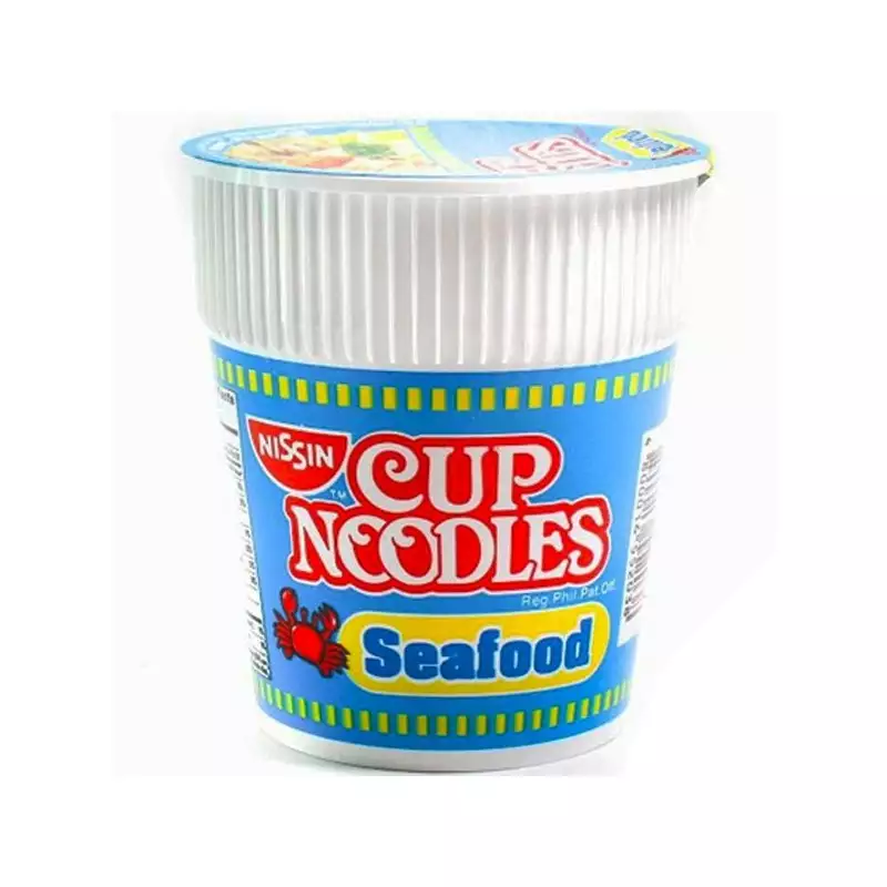 NISSIN CUP NOODLES 60GM SEAFOOD