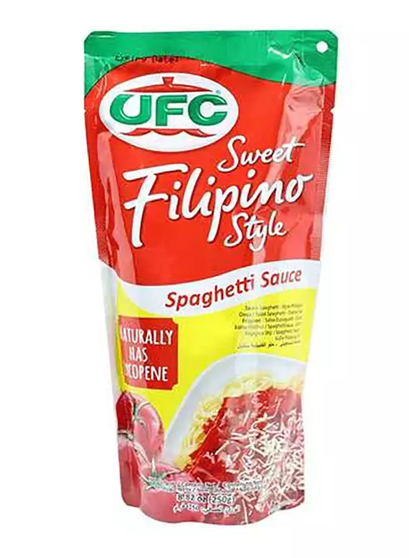 Ufc Spaghetti Sauce Filipino Style 250gm