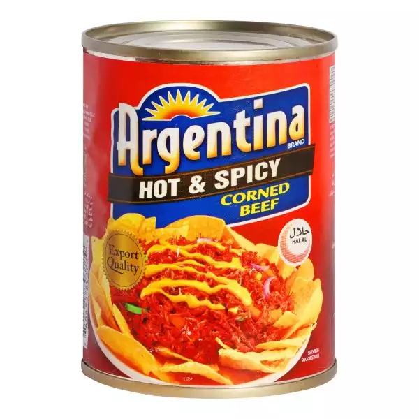 ARGENTINA CORNED BEEF HOT&SPICY 260G