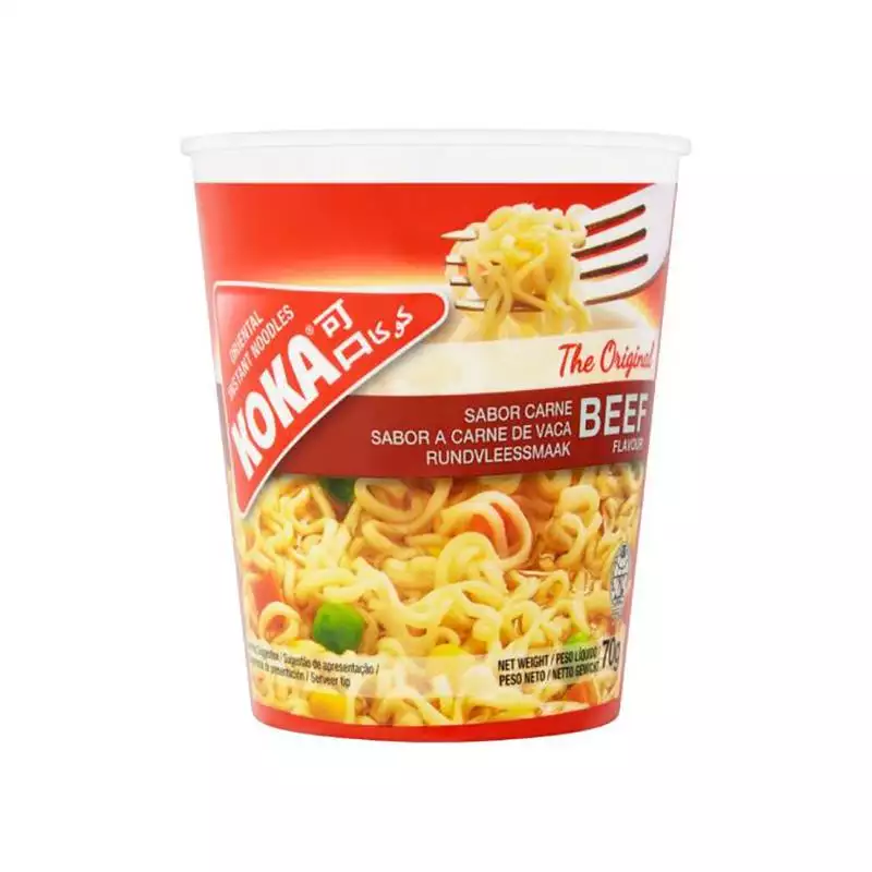 Koka Cup Noodles Beef 70gm
