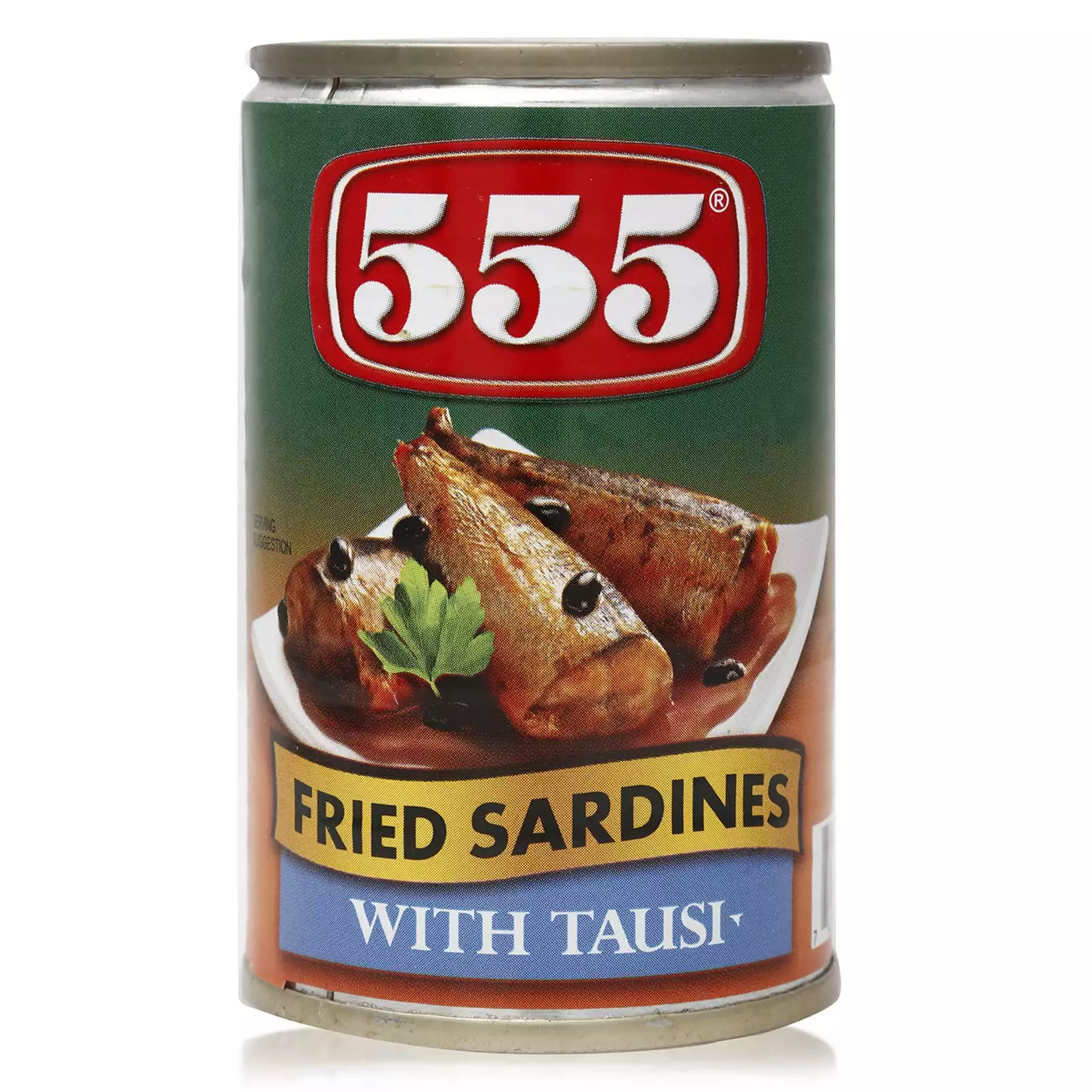 555 FRIED SARDINES W/TAUSI 155GM