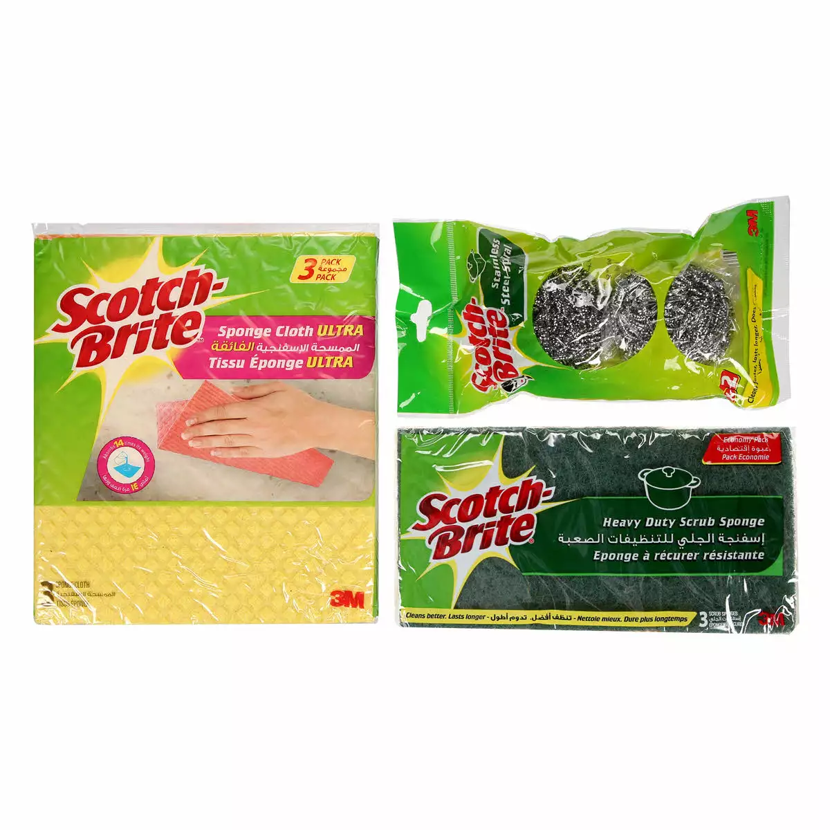 3M(SPNGCLTH+ SPIRAL+ LMNTE) COMBO PACK A side