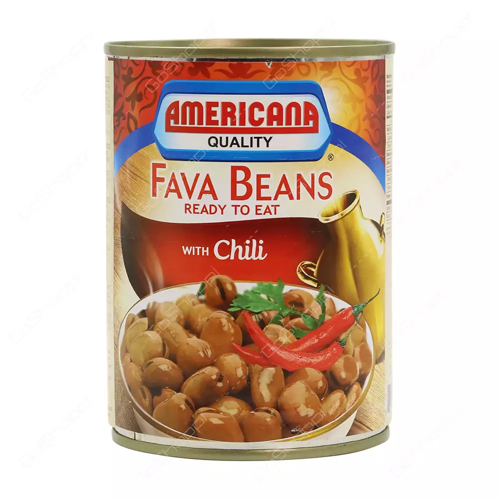 AMC FAVA BEANS WITH CHILLI 400G