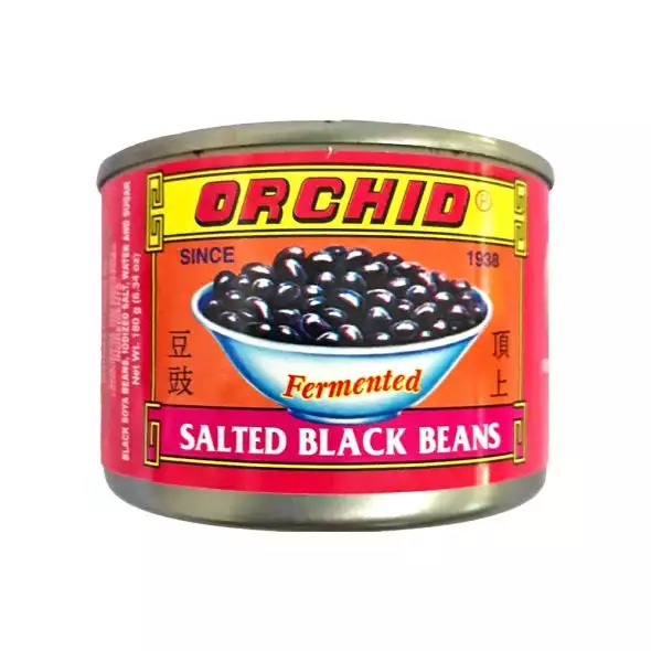 ORCHID SALTED BLACK BEANS 180GM