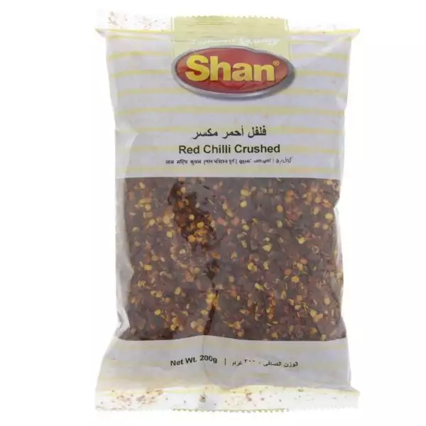 SHAN RED CHILLI CRUSHED 200G
