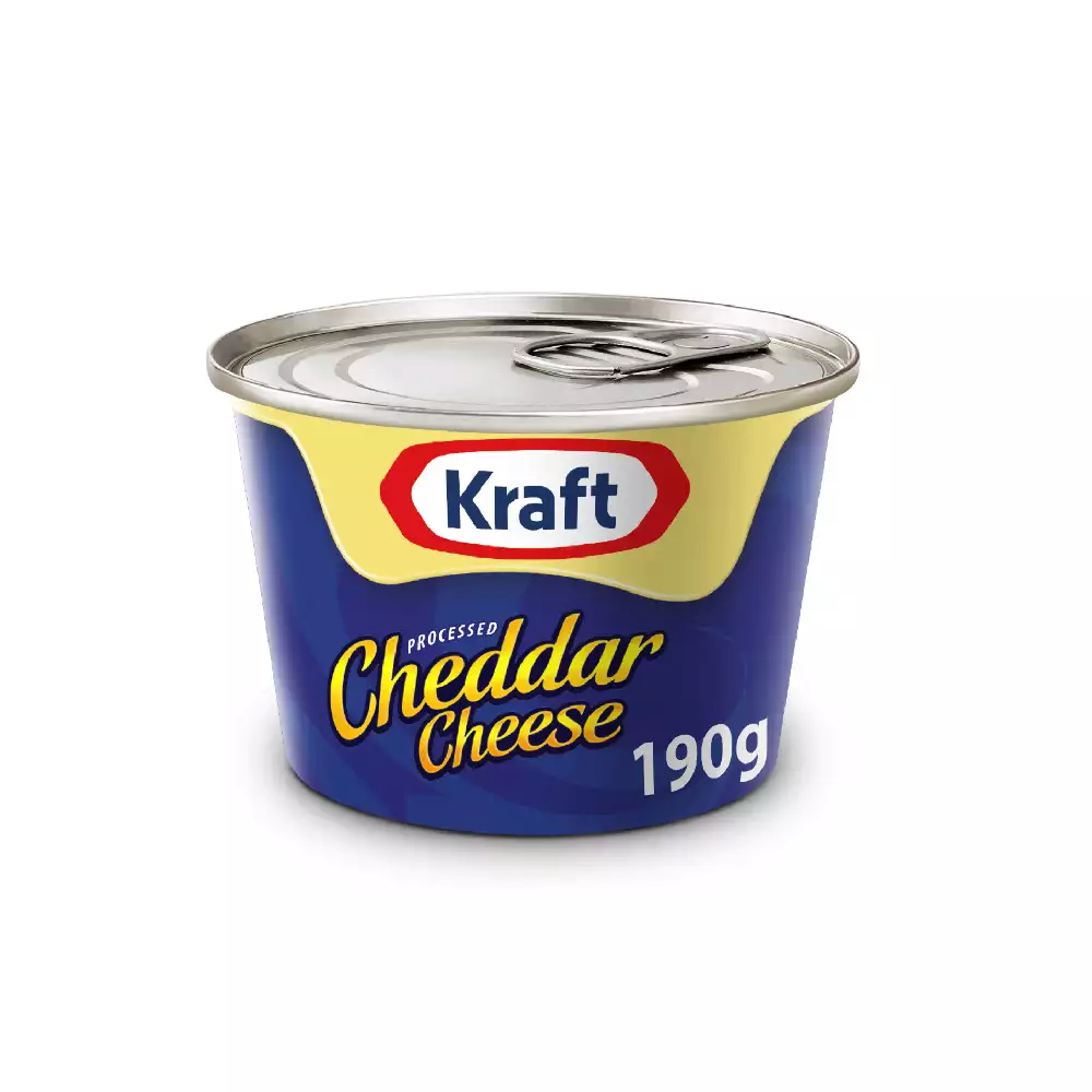 Kraft Cheddar Cans 190gm