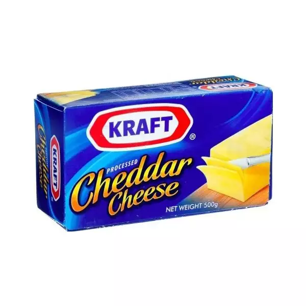 Kraft Cheddar Cheese Block 500gm