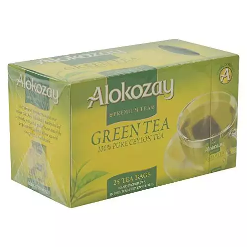 Alokozay GREEN TEA BAG 25 NAKED