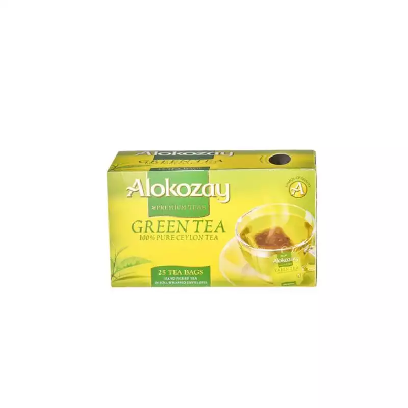 Alokozay Green Tea Bag 25's Env/Pk