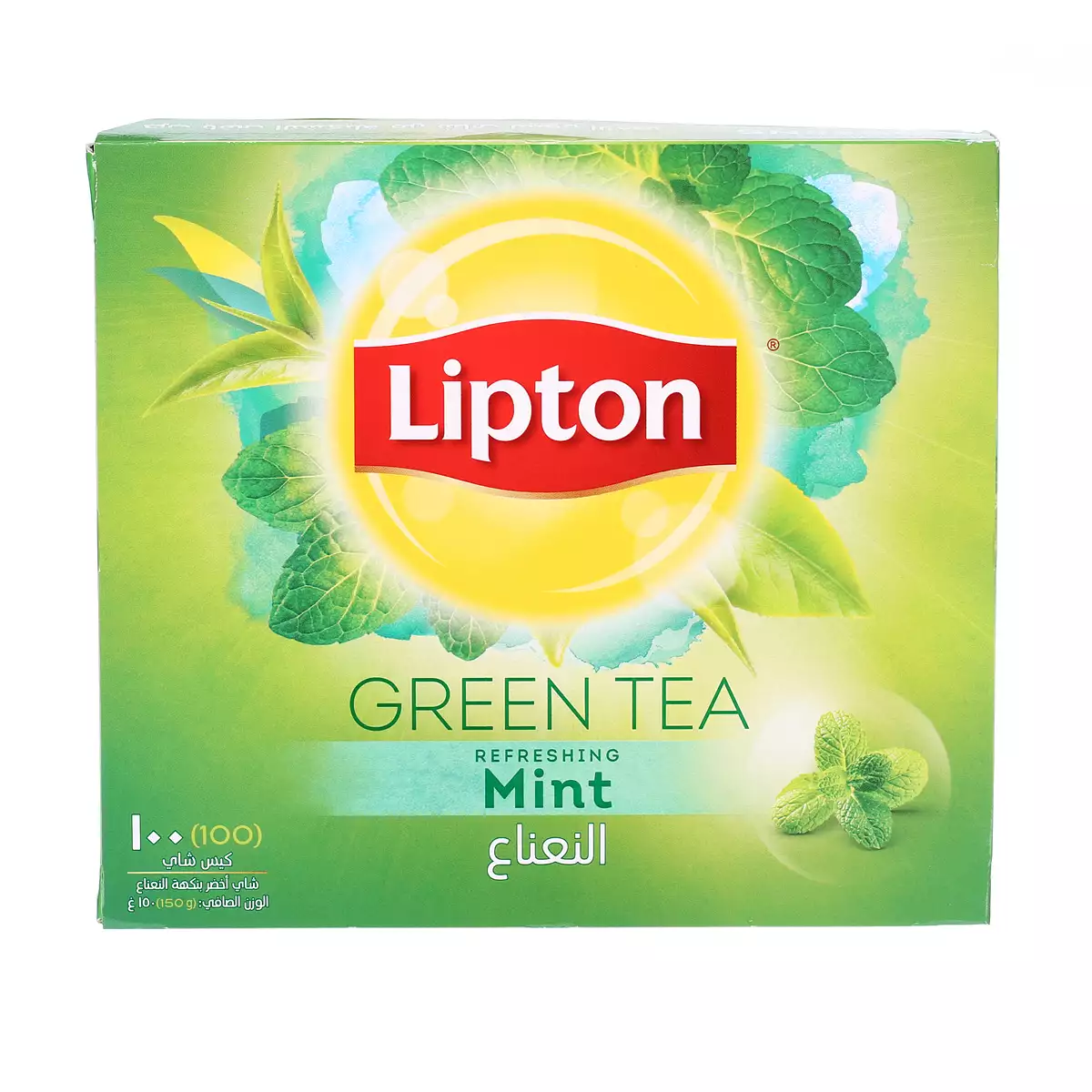 Lipton Grn Mint Tb 100*1.5gm