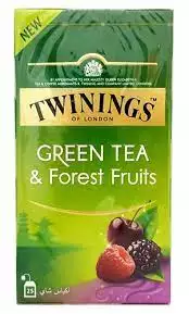 TWININGS GREEN FOREST FRUITS TEA 37.5GM