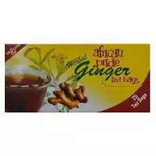 AFRICANPRIDE GINGER T&S 25TEA BAGS