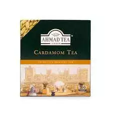 AHMED TEA CARDAMON TEA 100TB side