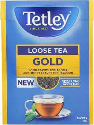 TETLEY LOOSE TEA GOLD 400 G