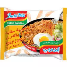 INDOMIE SPICY CURRY FRIED NOODLES 90G