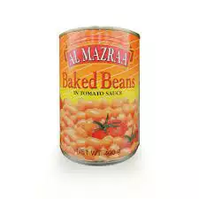 MAZRAA BAKED BEANS IN TOMATO SAUCE 400G