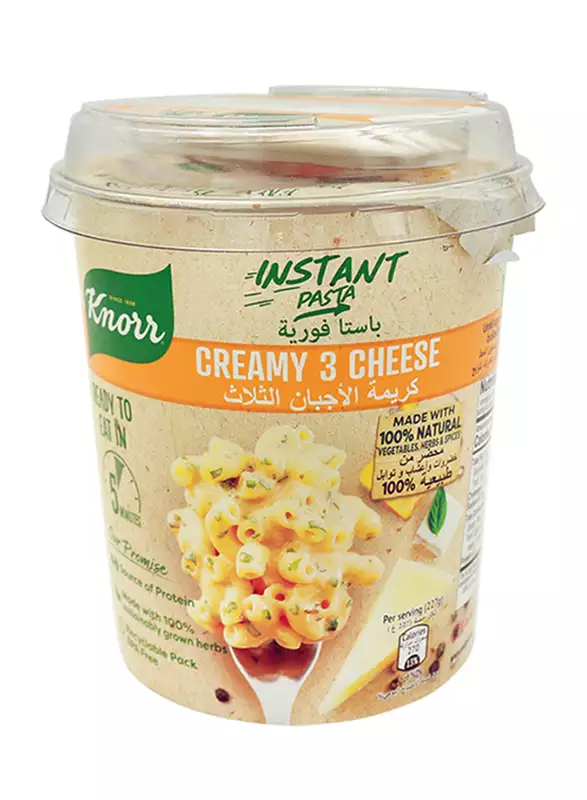 KNORR INSTANT PASTA 3 CHEESE GCC 67G