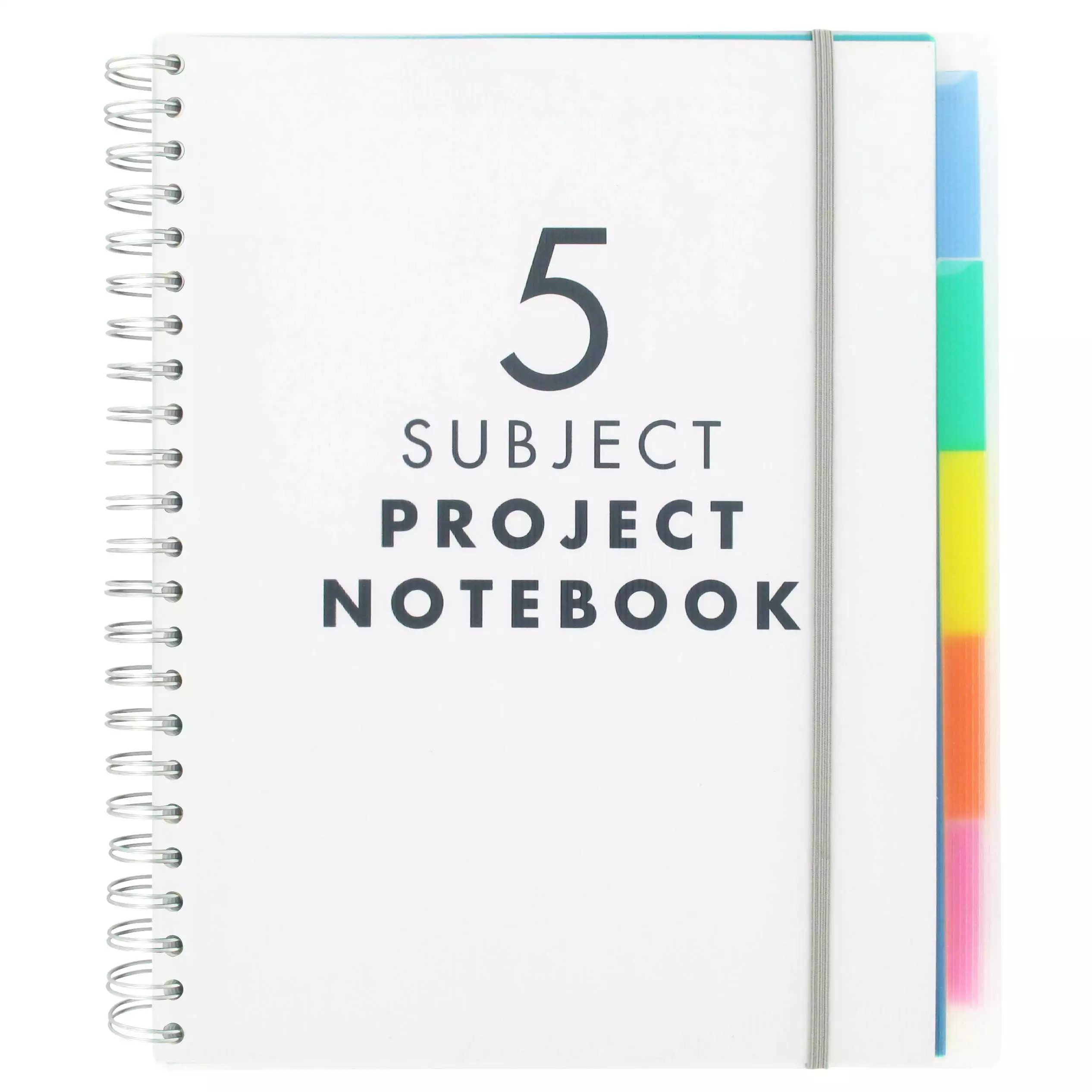 5 DIVIDERS NOTE BOOK side