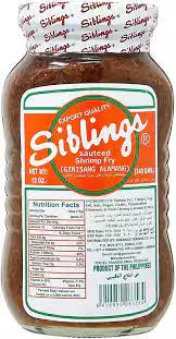 SIBLINGS SAUTEED SHRIMP FRY 340G GINISAN