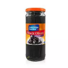 AG Black Olives Pitted 450gm