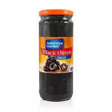 AG Black Olives Sliced 450gm