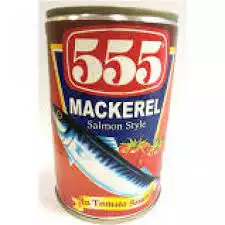 555 MACKEREL IN TOMATO SAUCE 425GM