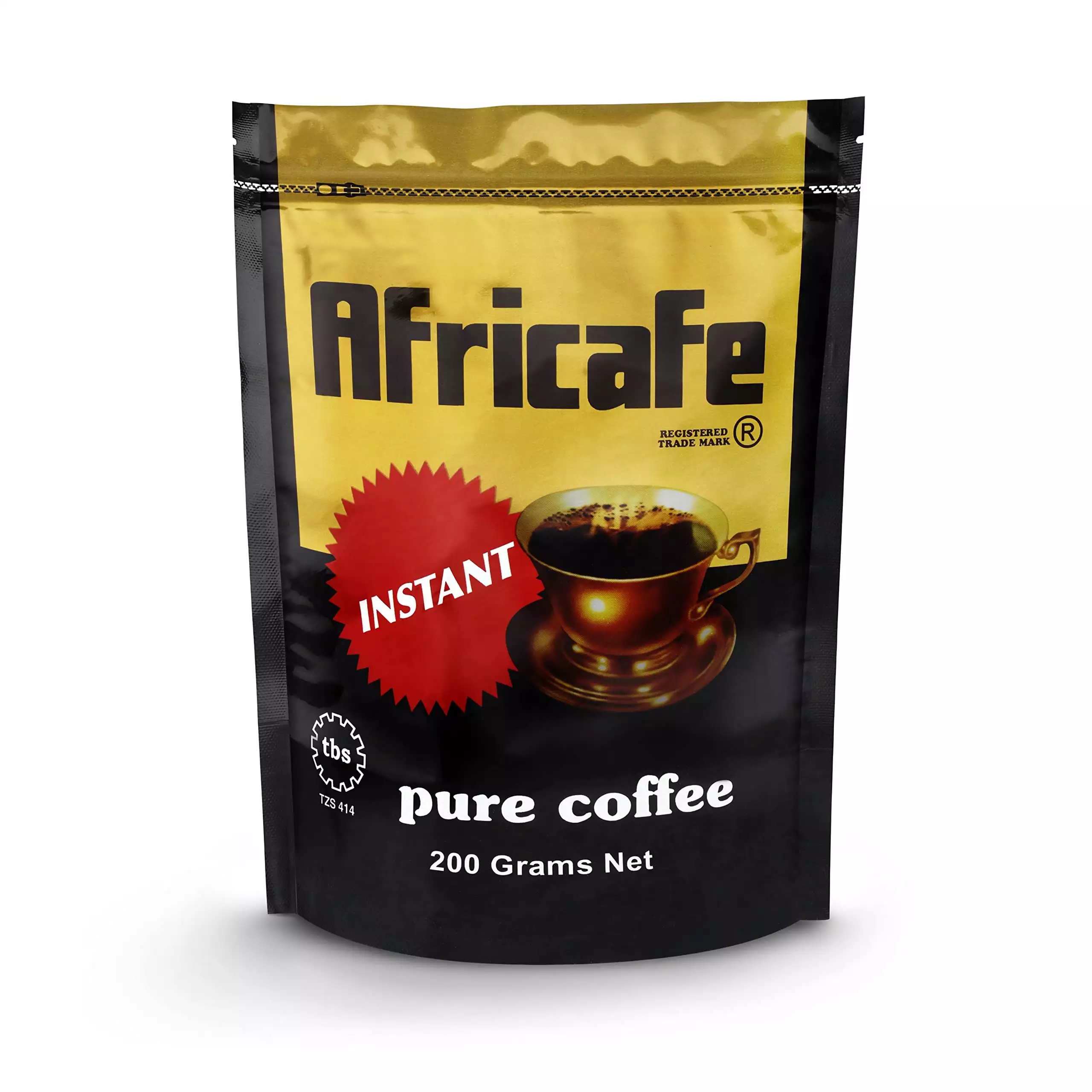 AFRICAFE INST COFFE POUCH 200G side