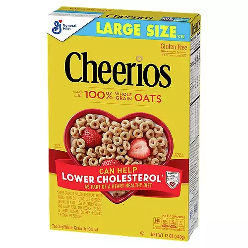 GM CHEERIOS OAT CEREAL 12 OZ