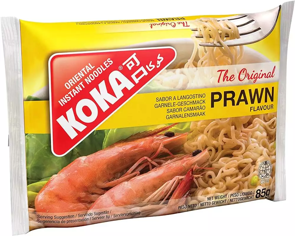 Koka Noodles Prawn 85gm